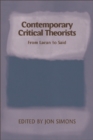 Image for Contemporary Critical Theorists : From Kant to Said