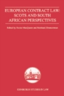 Image for European contract law  : Scots and South African perspectives
