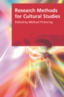 Image for Research Methods for Cultural Studies