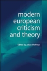 Image for Modern European criticism and theory: a critical guide