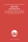 Image for Beyond dogmatics  : law and society in the Roman world