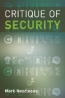 Image for Critique of security