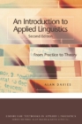 Image for An introduction to applied linguistics  : from practice to theory