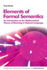 Image for Elements of formal semantics