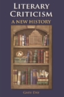 Image for Literary criticism  : a new history