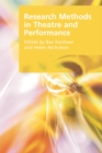 Image for Research methods in theatre and performance