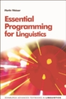 Image for Essential programming for linguistics