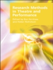 Image for Research methods in theatre and performance