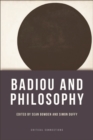 Image for Badiou and philosophy