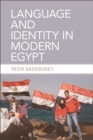 Image for Language and identity in modern Egypt
