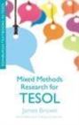 Image for Mixed methods research for TESOL