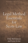 Image for Legal method essentials for Scots law.