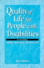Image for Quality of Life for People with Disabilities