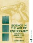 Image for Osteopathic principles and models  : science in the art of osteopathy