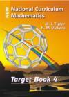 Image for New National Curriculum Mathematics : Target Book 4