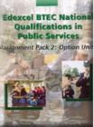 Image for BTEC Public Services : Assignments : Option Units
