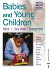 Image for Babies and young childrenBook 1: Early years development