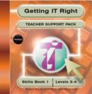 Image for Getting IT Right : ICT Skills : Teacher Support Pack 1