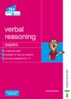 Image for 11+ Personal Tutor Verbal Reasoning Papers : Multiple Choice Version