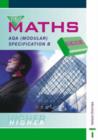 Image for Keys maths  : AQA (Modular) specification B: GCSE Intermediate : AQA : Module B Higher Student Book