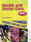 Image for Health and social care  : OCR teacher support pack