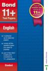 Image for Bond 11+ Test Papers : English (Standard)