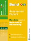 Image for Bond More Third Papers in Non-verbal Reasoning 9-10 Years
