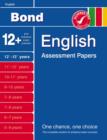 Image for Bond Sixth Papers in English 12-13+ Years