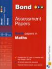 Image for Bond Sixth Papers in Maths 12-13+ Years