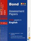 Image for Bond assessment papers: Fifth papers in English