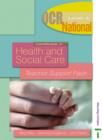 Image for OCR National Health and Social Care : Level 2 : Tutor Support Pack
