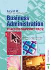 Image for OCR Certificate in Business Administration : Level 2 : Teacher Support Pack