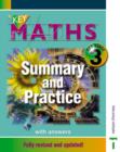 Image for Key maths  : summary and practice with answers : Key stage 3 : Summary and Practice with Answers