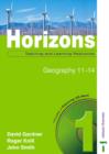 Image for Horizons 1: Teaching and Learning Resources with Planning CD-ROM : Geography 11-14