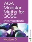 Image for AQA Modular Maths Module 5 Intermediate