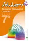 Image for Solutions : Teacher Resource File CD-Rom Target Book 7