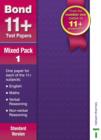 Image for Bond 11+ Test Papers : Mixed Pack 1 : Standard