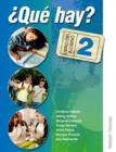 Image for &#39;Que Hay? Student&#39;s Book 2