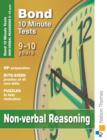 Image for Bond 10 Minute Tests Non-Verbal Reasoning 9-10 Years