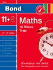 Image for Bond 10 Minute Tests Maths 11-12 Years