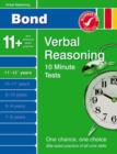 Image for Bond 10 minute tests11+-12+ years,: Verbal reasoning