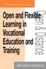 Image for Open and flexible learning in vocational education and training