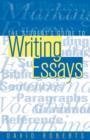 Image for The student&#39;s guide to writing essays