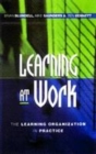 Image for Learning at work  : learning organizations in practice