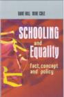 Image for Schooling and Equality