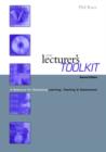 Image for The lecturer&#39;s toolkit  : a practical guide to learning, teaching and assessment