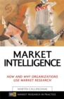 Image for Market intelligence  : how and why organizations use market research