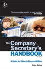 Image for The company secretary&#39;s handbook  : a guide to duties &amp; responsibilities