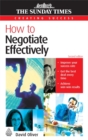 Image for How to negotiate effectively