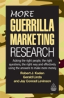 Image for More Guerrilla Marketing Research